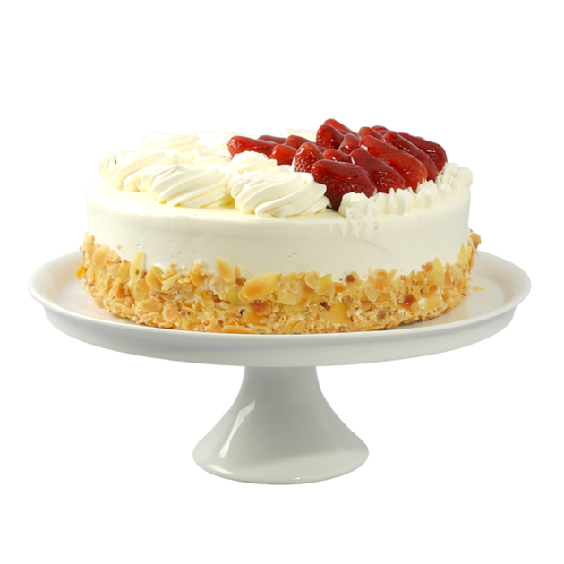 Pastel Fresas con Crema