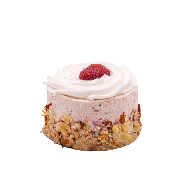Mini Cake Fresas con Crema