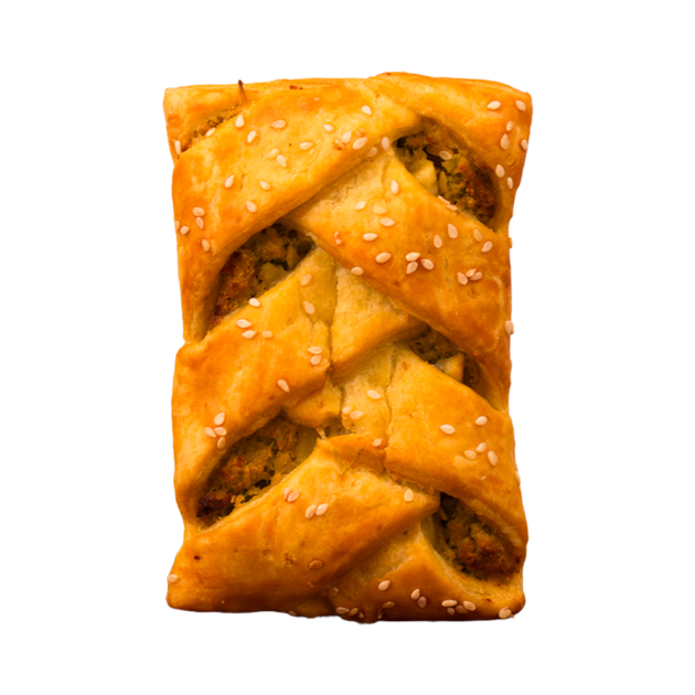 Trenza de Pollo Salsa Blanca